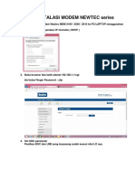 Apt Sop Instalasi Modem Newtec Dan Crosspole