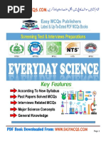 Everyday Science MCQs PDF Book