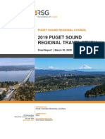 2019 Puget Sound Regional Travel Study