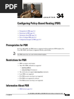 Configuring Policy-Based Routing (PBR)