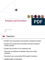 Actuators and Controllers: Presenter's Name
