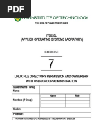 Laboratory Exercise 7 