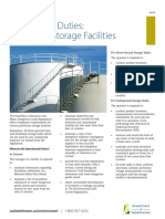 Operational Duties: Petroleum Storage Facilities: Saskatchewan - Ca/environment - 1-800-567-4224