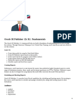 05 - Oracle BI Publisher 12c R1 Fundamentals