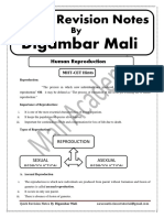 Human Reroduction by Digambar Mali.