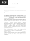 Modelo de Carta de Desligamento