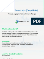 Creating SmartLinks (Deep Links)