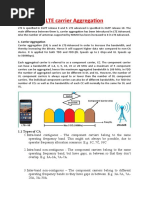 LTE Carrier Aggregation