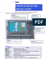 Color GPS/Plotter Operator's Guide