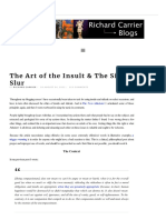 2012-08-24 The Art of The Insult & The Sin of The Slur (Richardcarrier - Info) (2289)