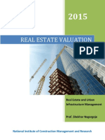 Valuation Notes 2015