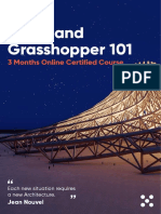 Learn Rhino and Grasshopper 3D Modeling Online