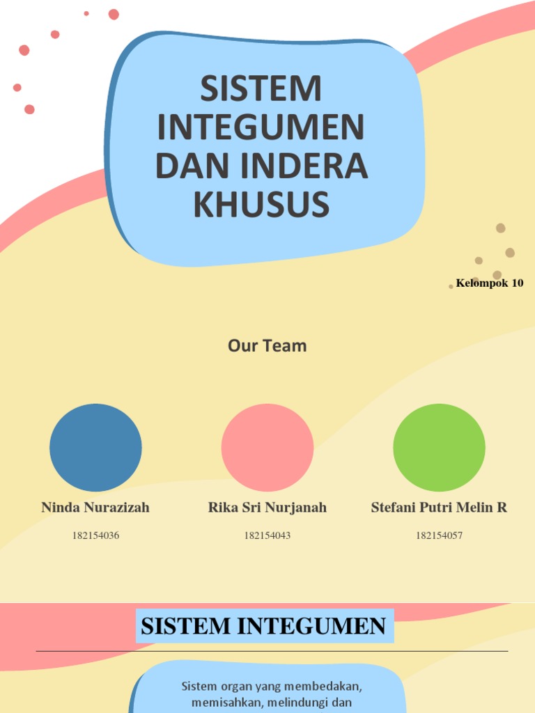 Sistem Integumen dan Indera Khusus | PDF | Griya & Taman