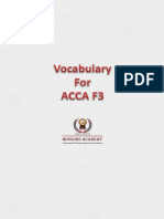  ACCA F3 Top Words - Vocabulary-1 (1) (1)