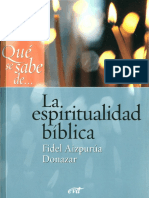 Aizpurua - La Espiritualidad Biblica