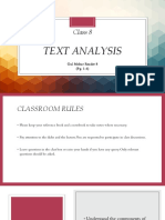 Componets of Text Analaysis Notes Part 3