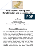 2005 Kashmir Earthquake Rehabilitation and Reconstruction