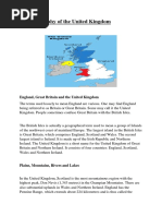 Getting To Know The United Kingdom