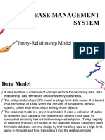 Data Base Management System: Entity-Relationship Model