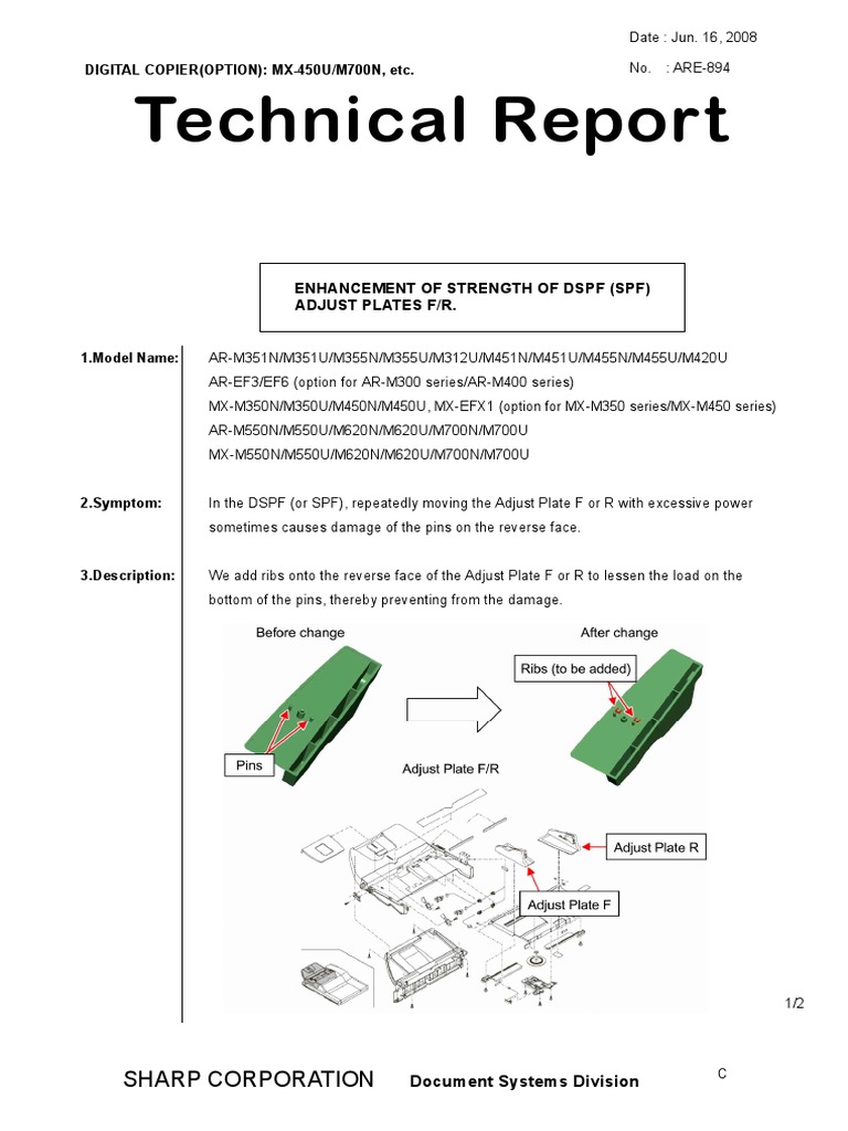 Technical Report: Sharp Corporation | PDF | Computing And Information ...
