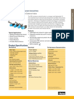 10 MM Manifold Mount Solenoid Valve: Product Specifications