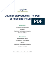 Counterfeits The Pest of The Pesticide Industry