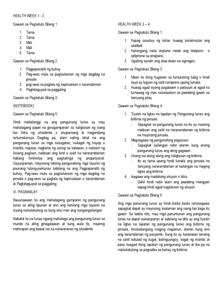 Module Answer | PDF