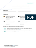 Calidad de Vida en Personas Adultas y Mayores: See Discussions, Stats, and Author Profiles For This Publication at