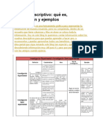 Cuadro Descriptivo