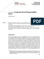 Ephemera: What Is Corporate Social Responsibility Now?
