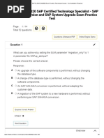 SAP E - S4HCON2020 Exam Practice Test Instant Access - No Installation Required