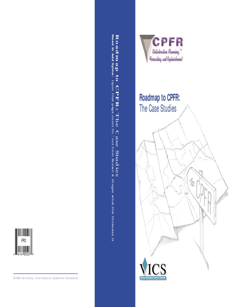 CPFR Roadmap | PDF | Forecasting | Inventory