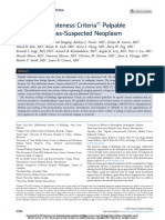 ACR Appropriateness Criteria Palpable Abdominal MassSuspected Neoplasm