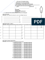 Answer Sheet - 7-2021 - Upper Degree