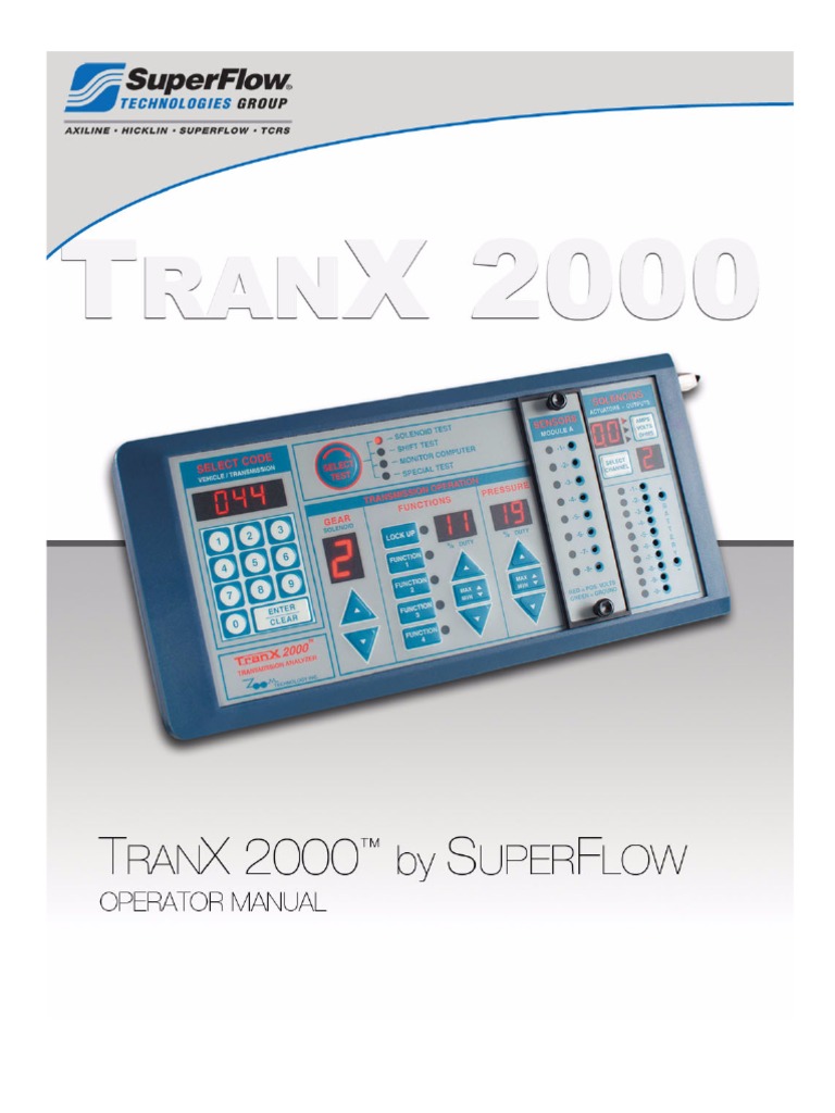 TranX 2000 Operator Manual 7-09 | PDF | Carbon Monoxide | Arbitration