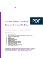 Student Sponsor Guidance - Doc 2 - Sponsorship Duties 2021-07 FINAL