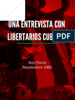 Entrevista Libertarios Cuba Lectura