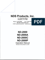 Manual de Operacion ND-2000