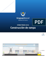 Construcción de Rampa: Stand Prado 2016