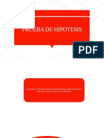 PRUEBA DE HIPOTESIS