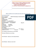 Foreign Delegate Registration Form 2021