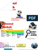 Pertemuan 11. Lanjutan - Penerapan Konvensi Naskah Ilmiah