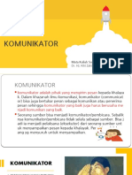 PPT Sosiologi Komunikator