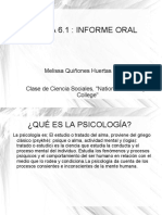 Tarea 6.1 Informe Oral