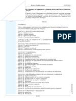 Ley 5.2021 Organización y régimen jurídico del Sector Público Aragón