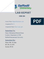 Lab Report: Submitted To