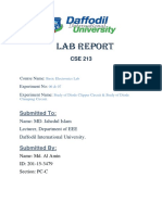 Lab Report: Submitted To