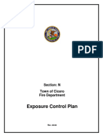 Exposure Control Plan: Section: N Town of Cicero Fire Department