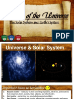 Origin of The Universe PPT Earth and Life Science