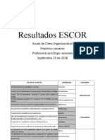 Muestra Informe ESCOR